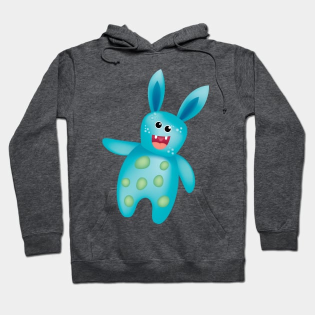 Laughing Rabbit Hoodie by SWON Design